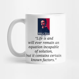 Tesla quotations, quotes by Nikola Tesla Mug